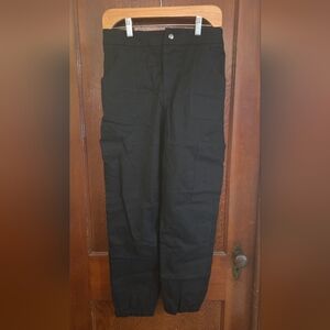 Balera Mid-rise Cargo Dance Pants Zipper Snap Stretch Twill Unisex